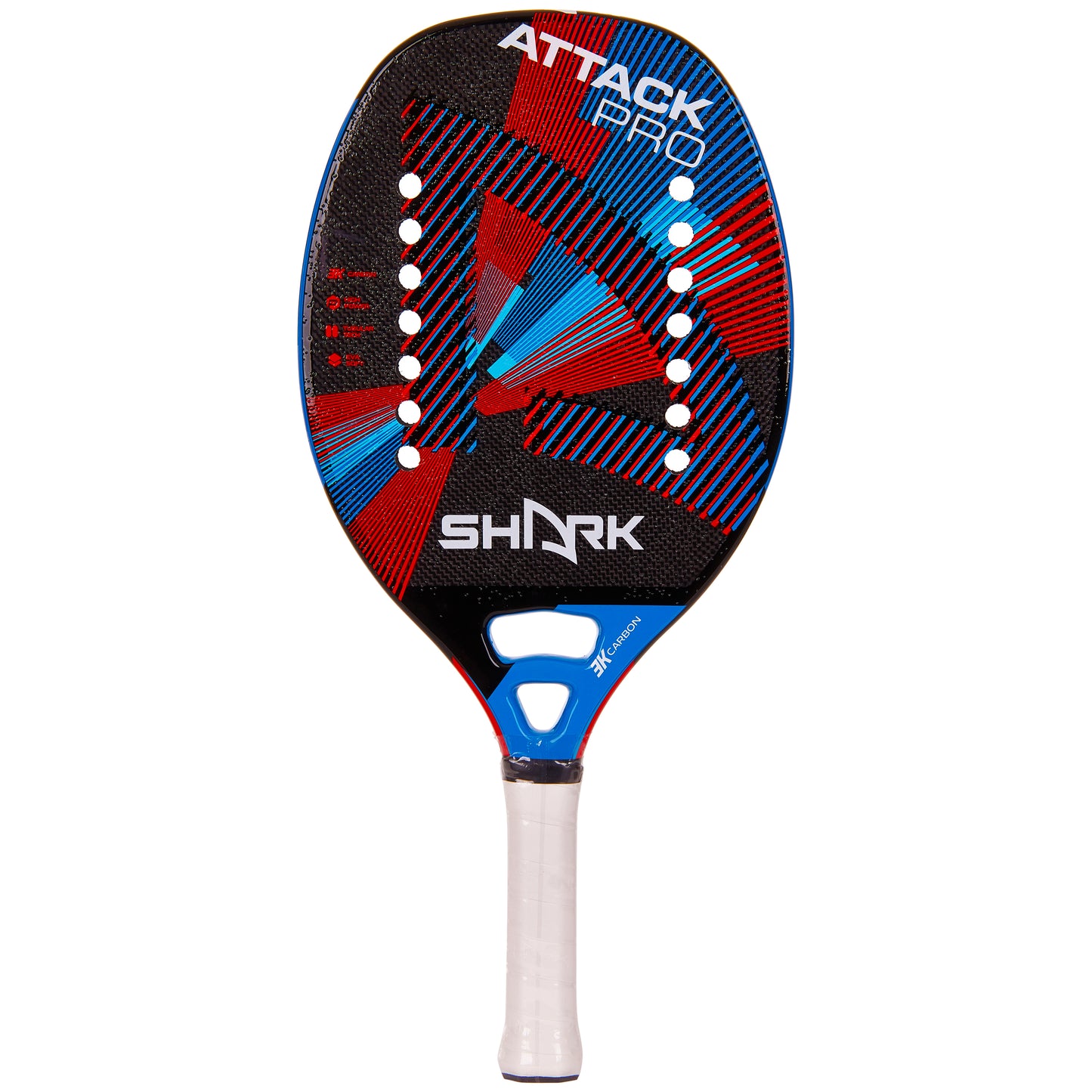 SHARK ATTACK BEACH TENNIS PADDLE - RACQUET 2023