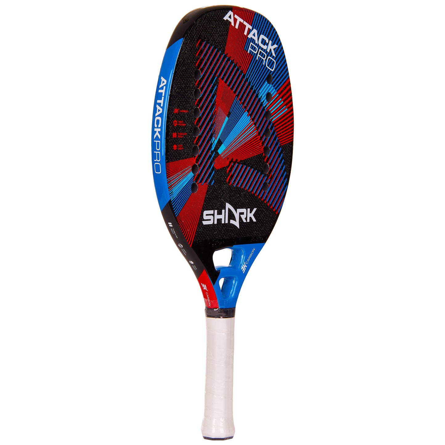 SHARK ATTACK BEACH TENNIS PADDLE - RACQUET 2023