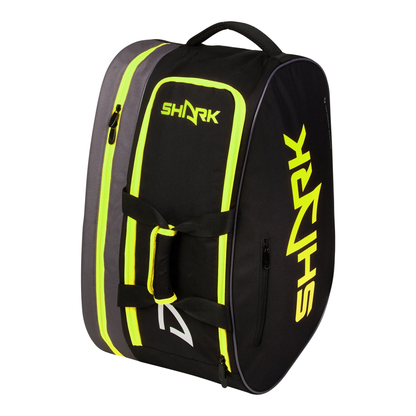 Shark Beach Tennis Bag - Black & Yellow