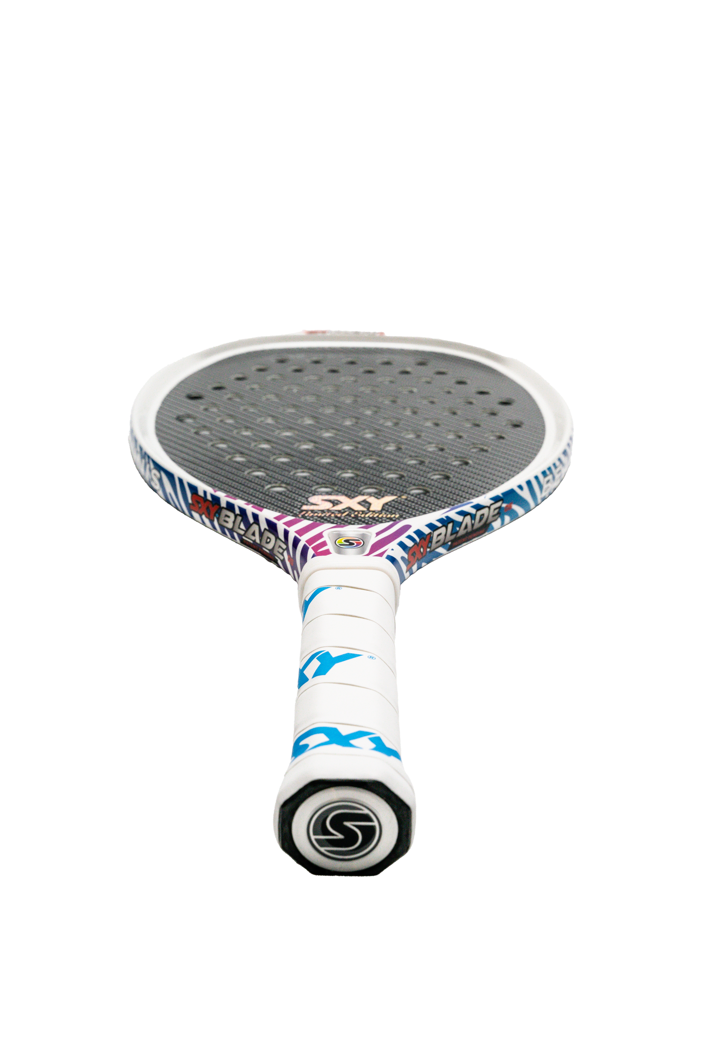 SXY Blade 2.0 Limited Edition Beach Tennis Paddle in Pearl White