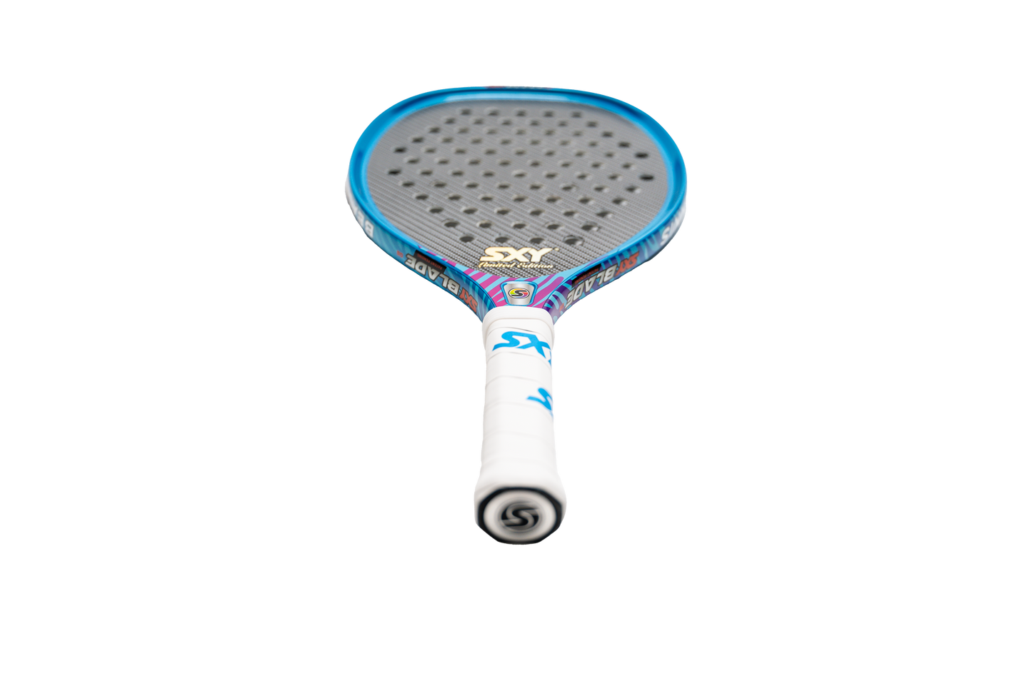 SXY Blade 2.0 Limited Edition Beach Tennis Paddle in Sky Blue Metallic