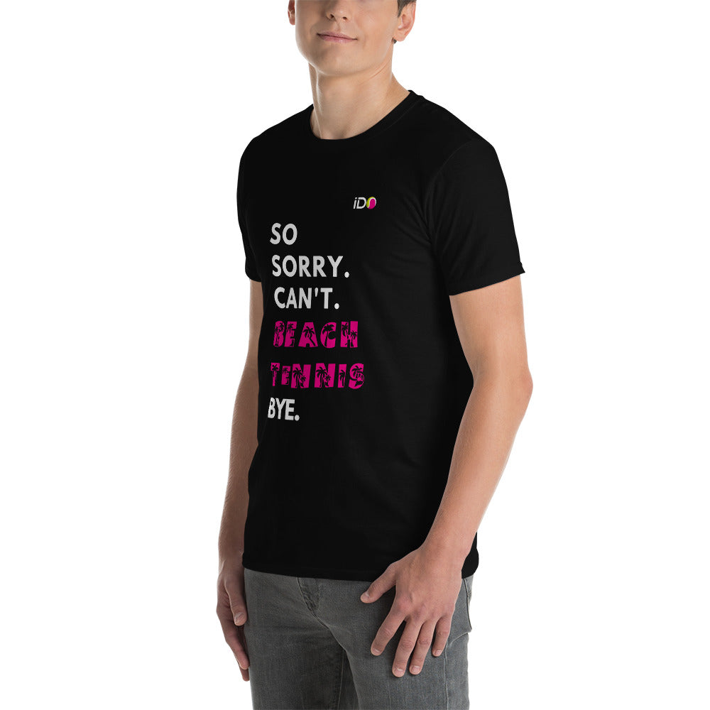 So Busy Beach Tennis - Short-Sleeve T-Shirt