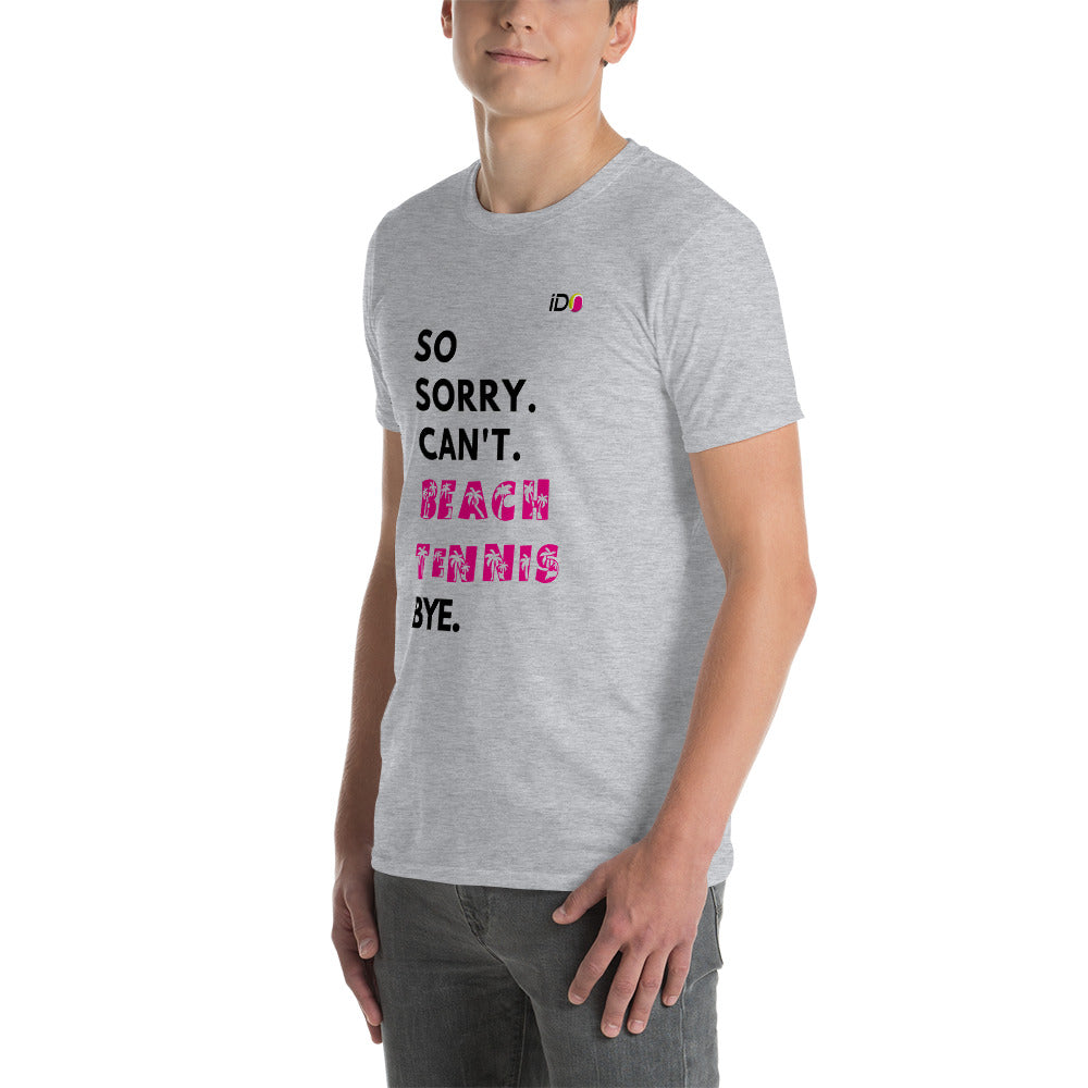 So Busy Beach Tennis - Short-Sleeve T-Shirt