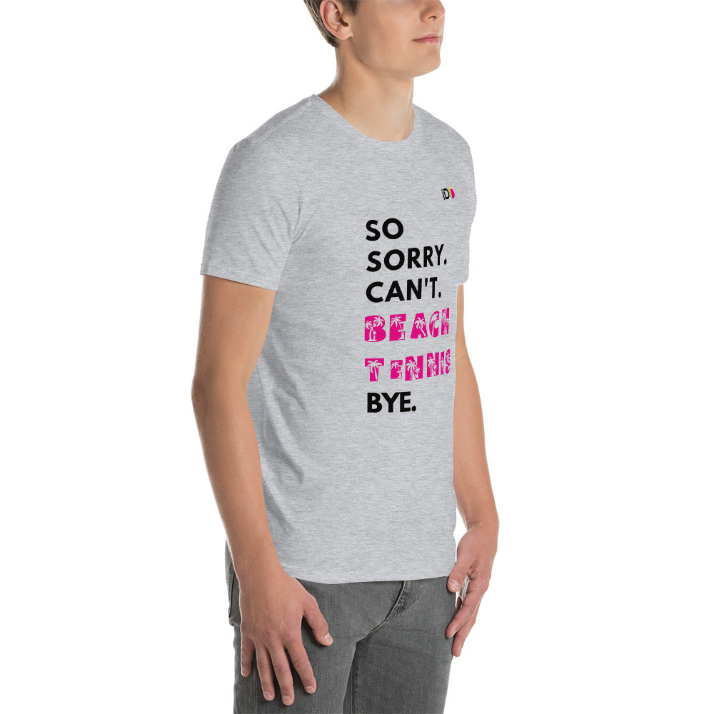 So Busy Beach Tennis - Short-Sleeve T-Shirt