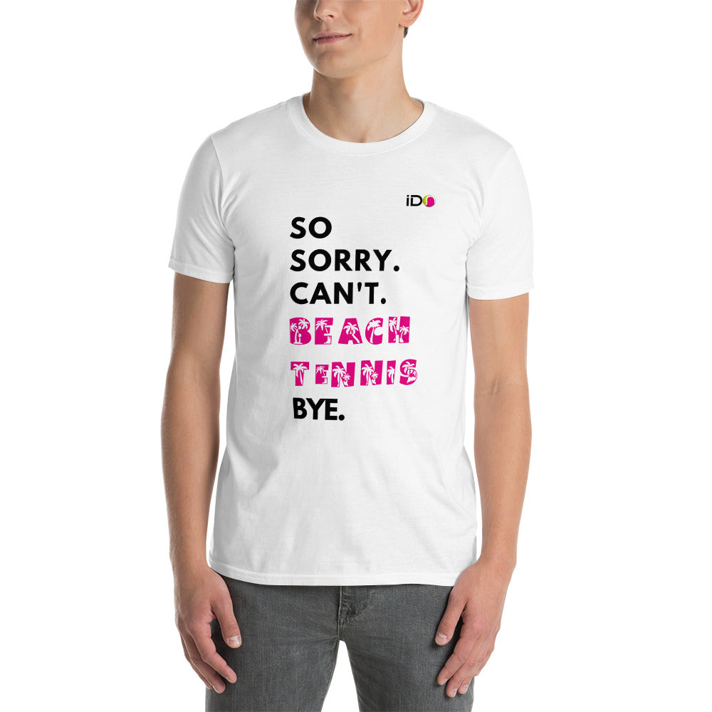 So Busy Beach Tennis - Short-Sleeve T-Shirt