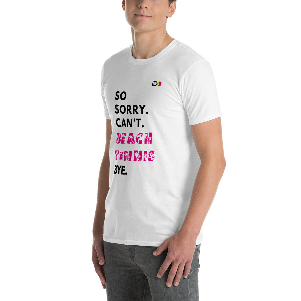 So Busy Beach Tennis - Short-Sleeve T-Shirt