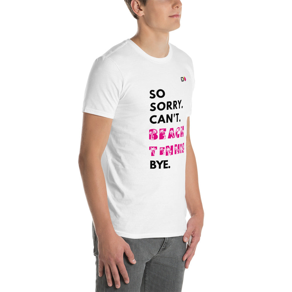 So Busy Beach Tennis - Short-Sleeve T-Shirt