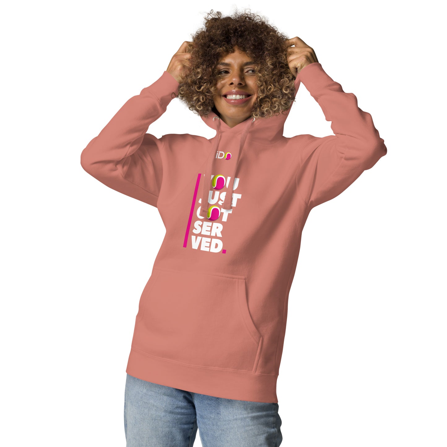 You just got served - Beach Tennis Hoodie