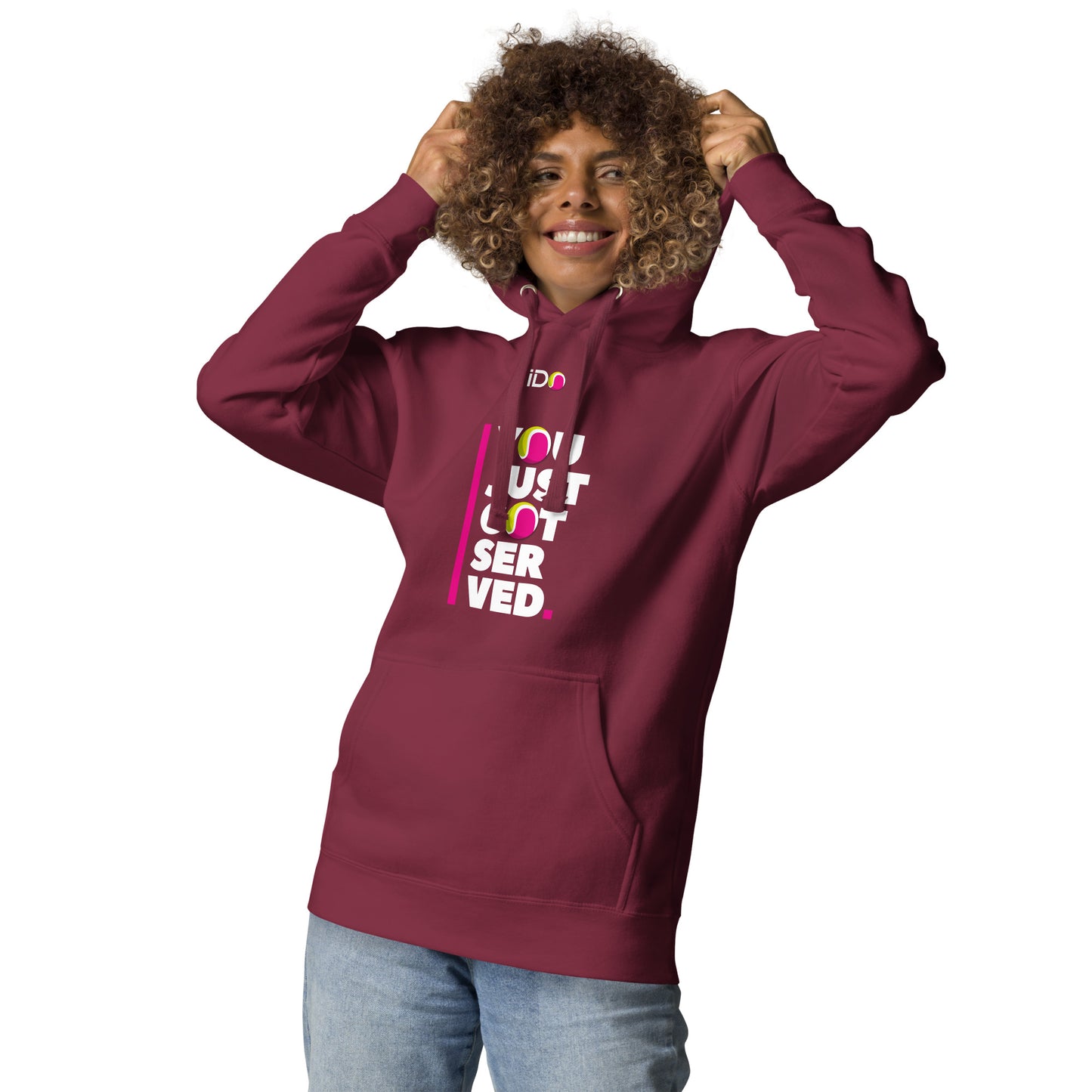 You just got served - Beach Tennis Hoodie