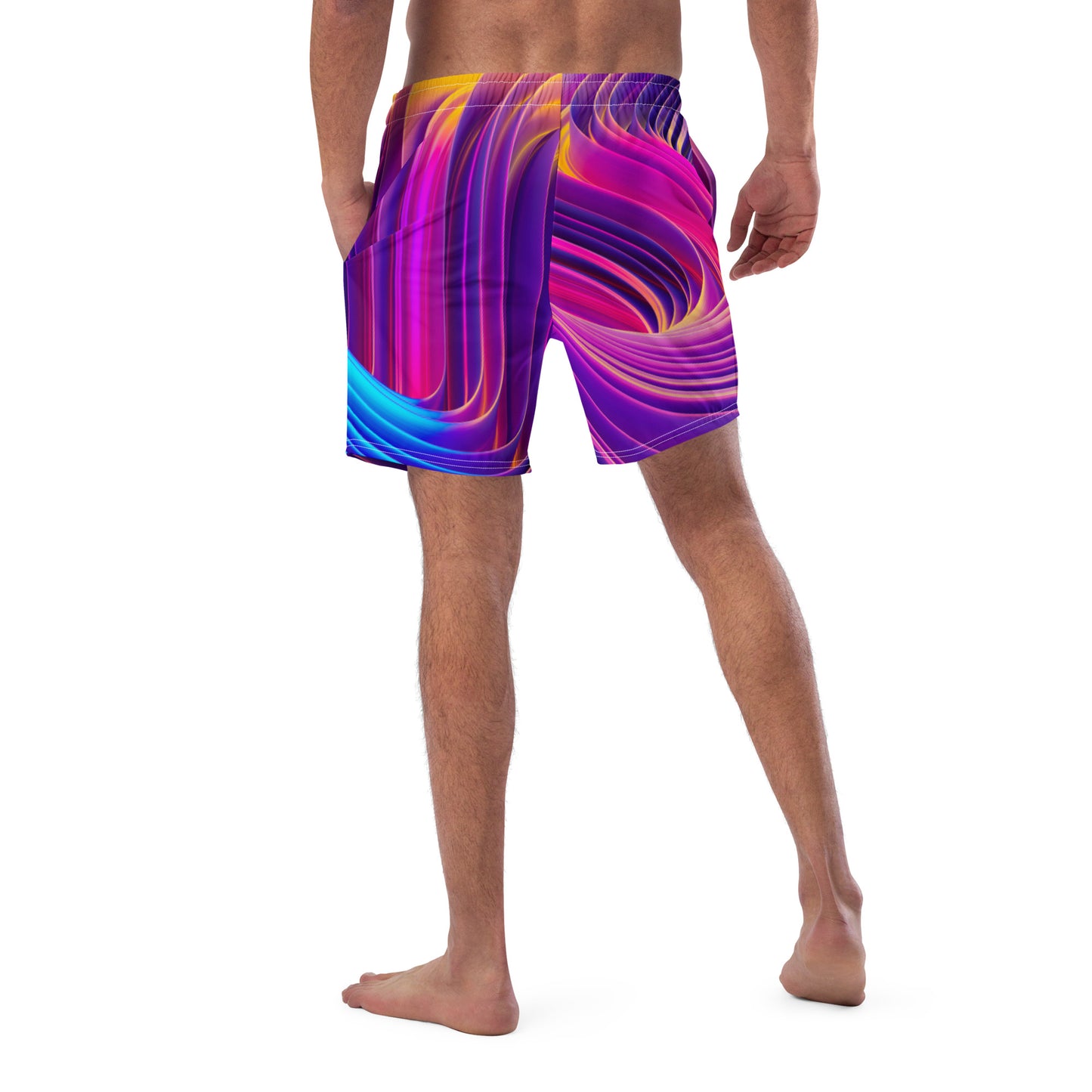 Beach Tennis Purple Waves - Men's Trunk