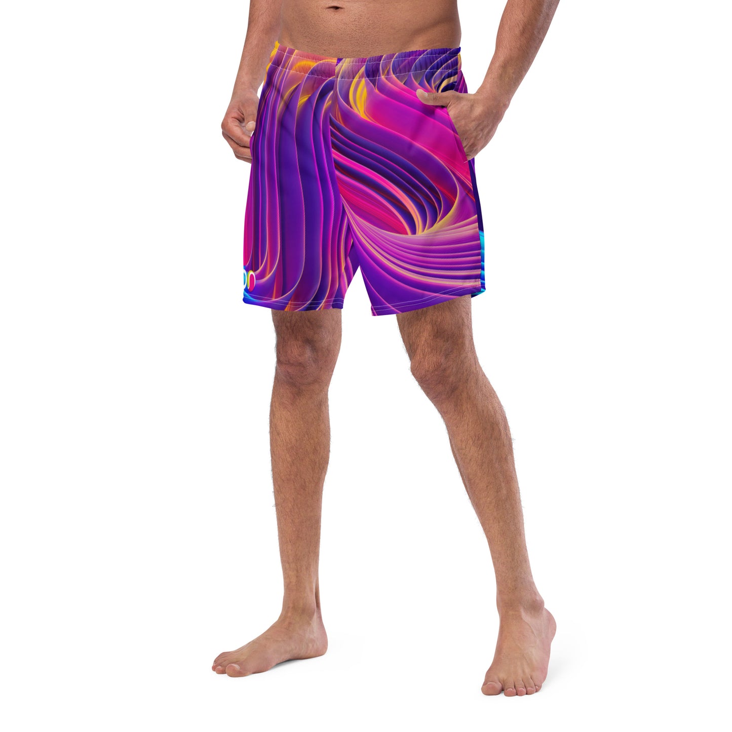 Beach Tennis Purple Waves - Men's Trunk