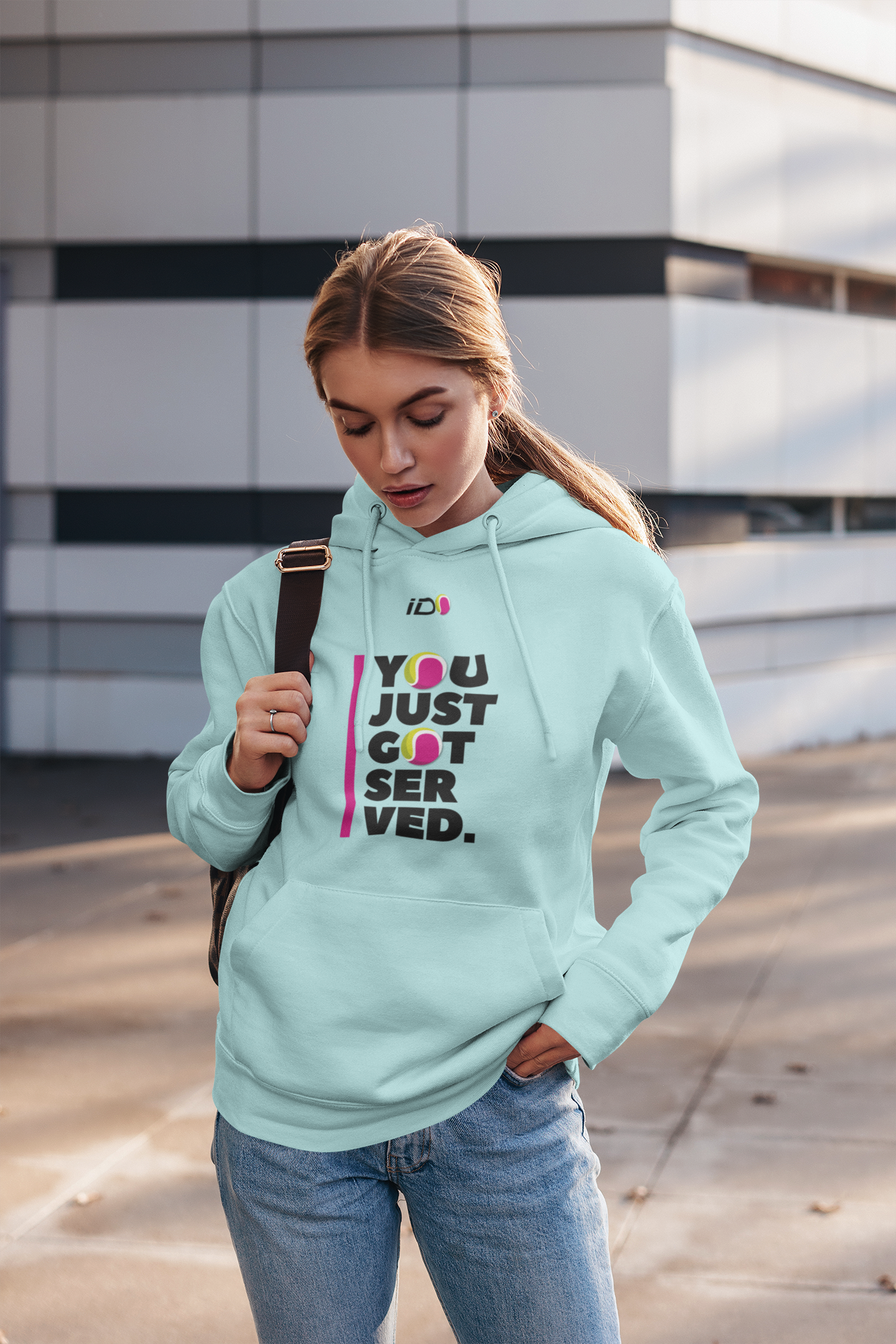 You just got served - Beach Tennis Hoodie