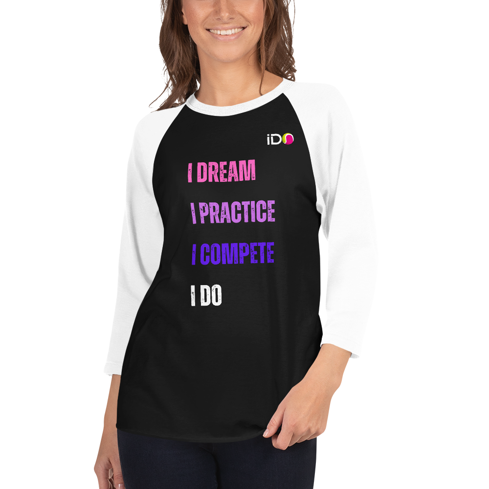 I Do Dreams Beach Tennis - 3/4 sleeve shirt