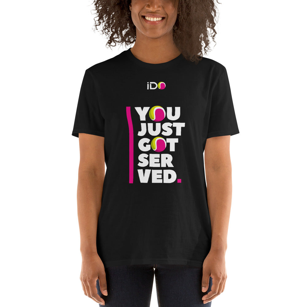 You Just Got Served Beach Tennis Women's Short-SleeveT-Shirt