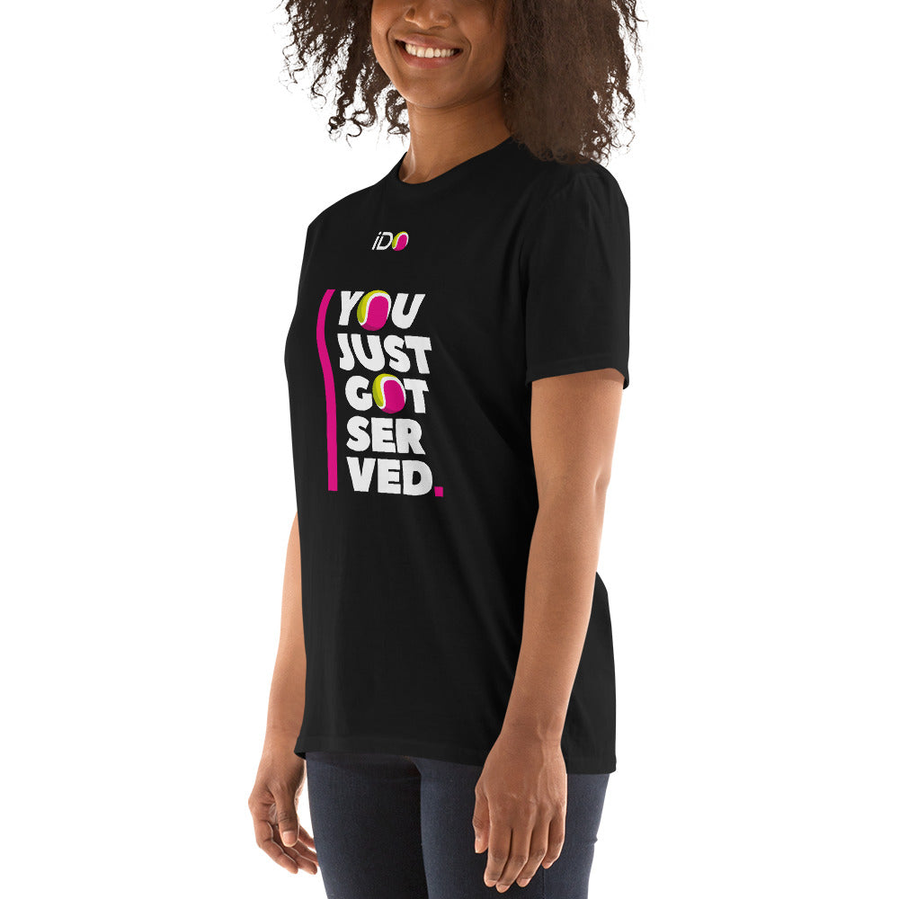 You Just Got Served Beach Tennis Women's Short-SleeveT-Shirt
