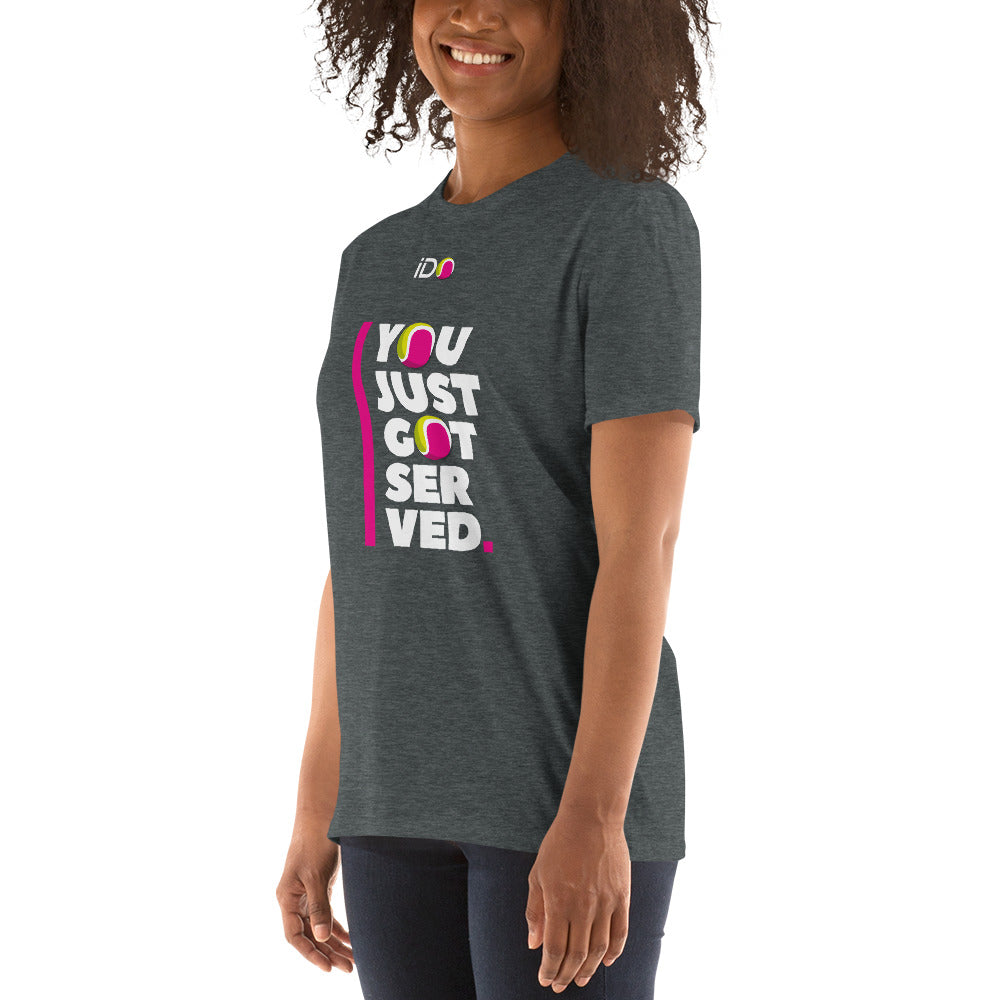 You Just Got Served Beach Tennis Women's Short-SleeveT-Shirt
