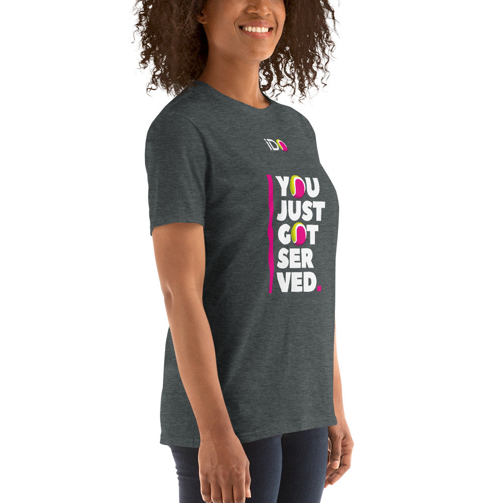 You Just Got Served Beach Tennis Women's Short-SleeveT-Shirt