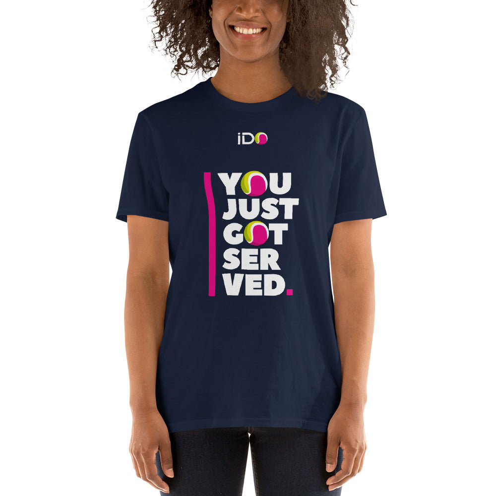 You Just Got Served Beach Tennis Women's Short-SleeveT-Shirt