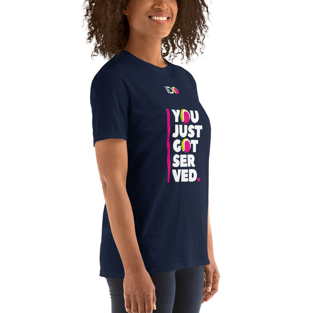You Just Got Served Beach Tennis Women's Short-SleeveT-Shirt