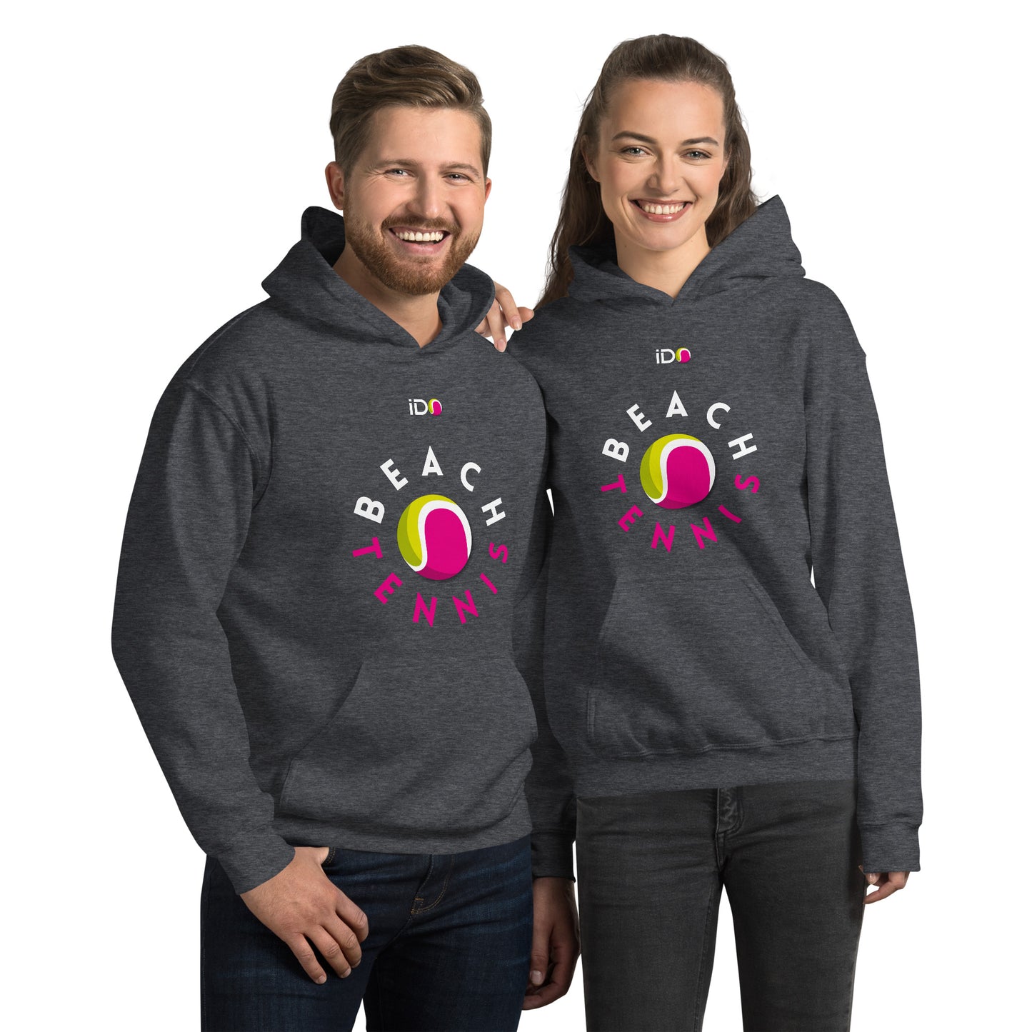 I Do Beach Tennis Circle Hoodie