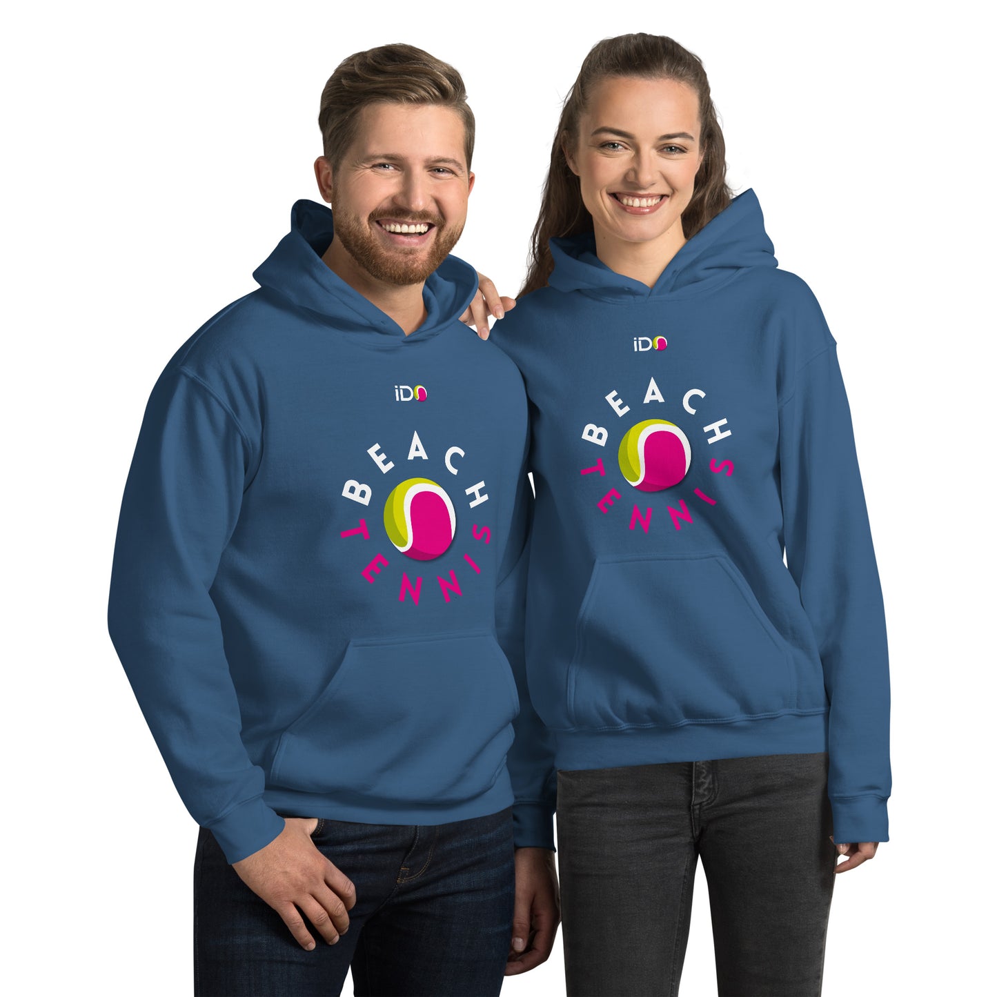 I Do Beach Tennis Circle Hoodie