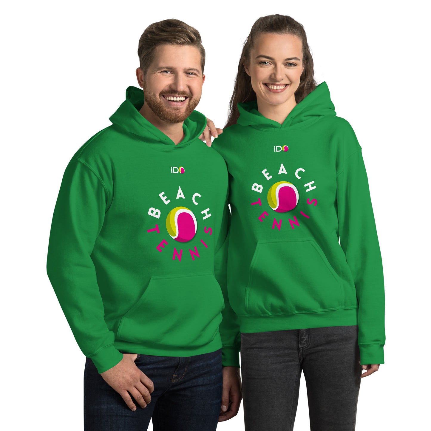 I Do Beach Tennis Circle Hoodie