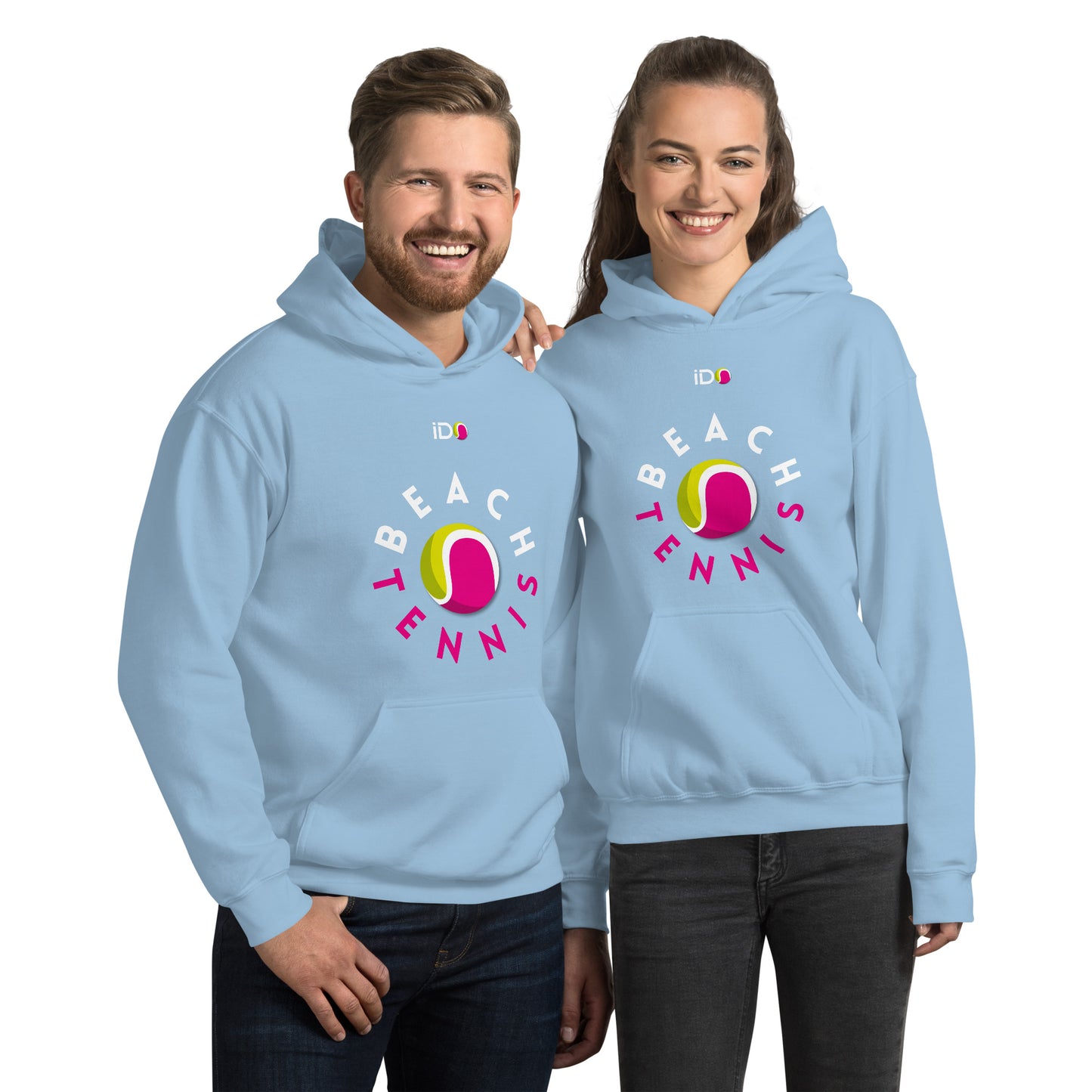 I Do Beach Tennis Circle Hoodie