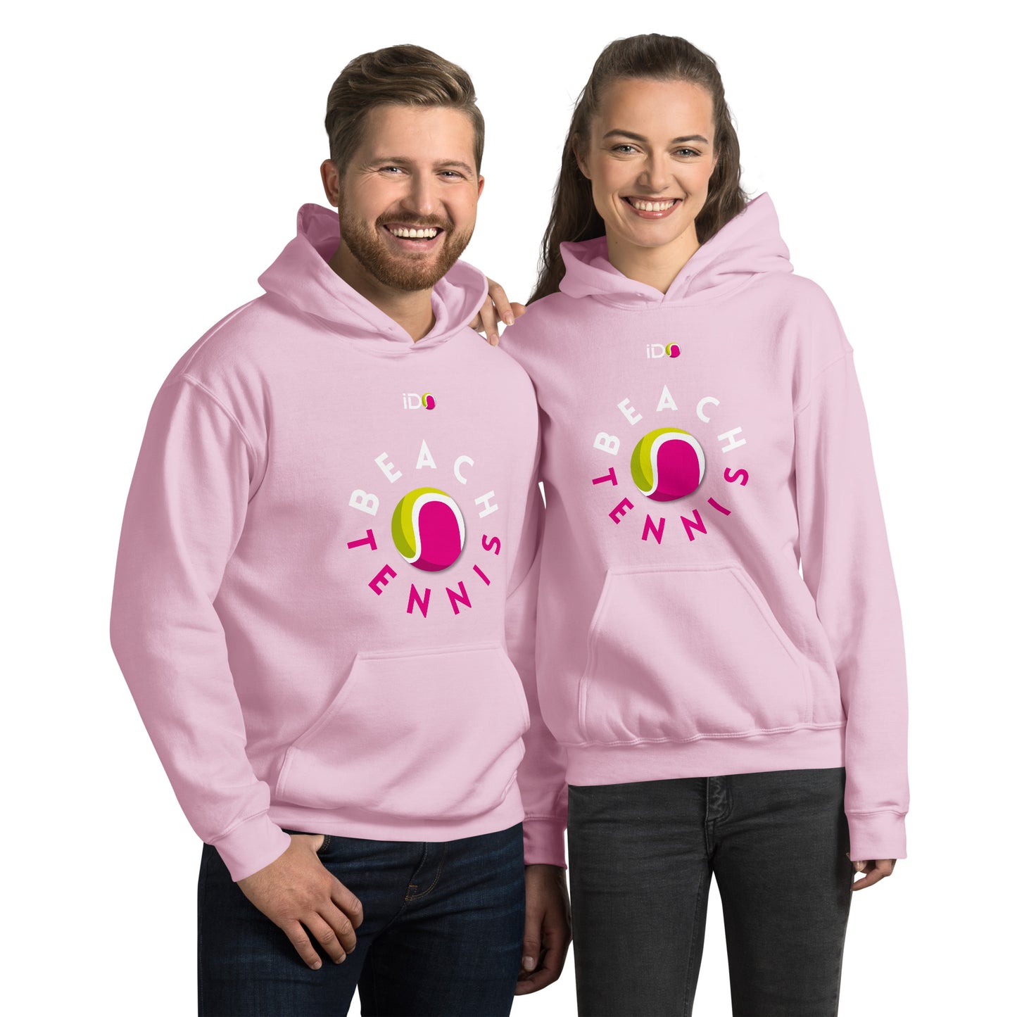 I Do Beach Tennis Circle Hoodie