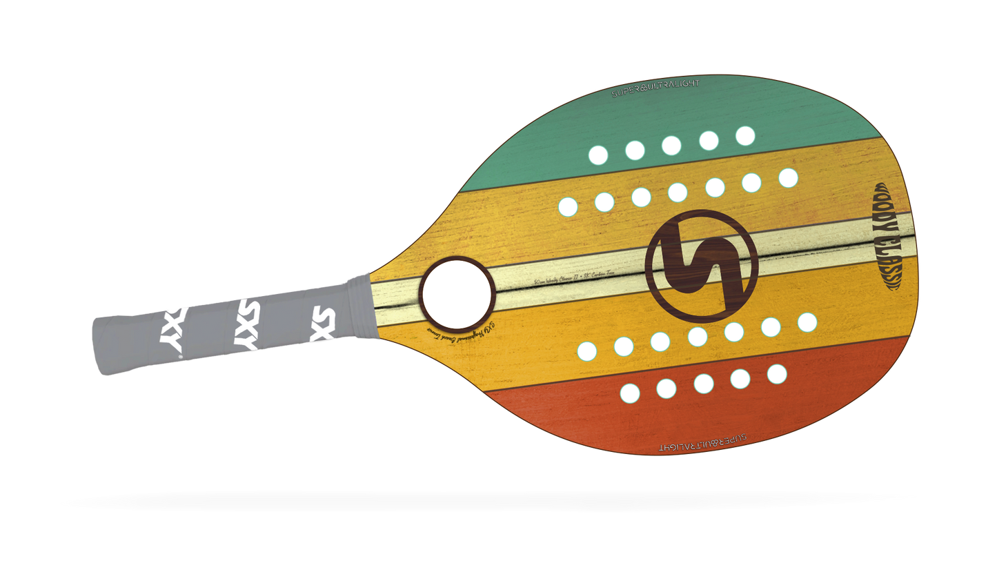 The Woody Classic Pro II Beach Tennis Paddle