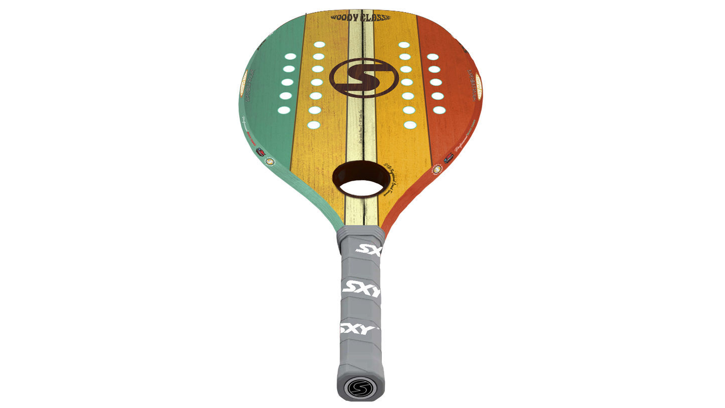 The Woody Classic Pro II Beach Tennis Paddle