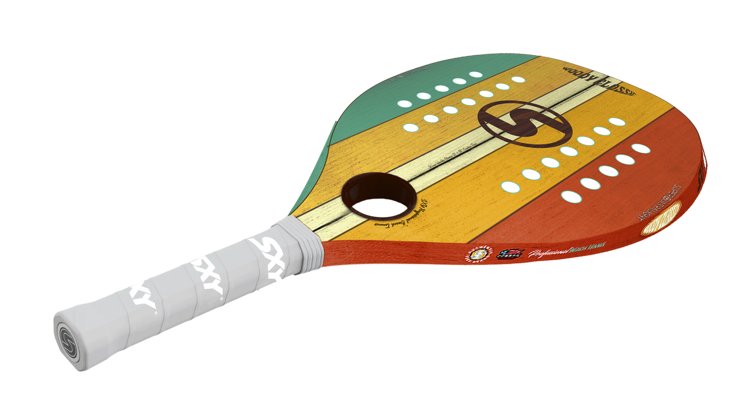 The Woody Classic Pro II Beach Tennis Paddle