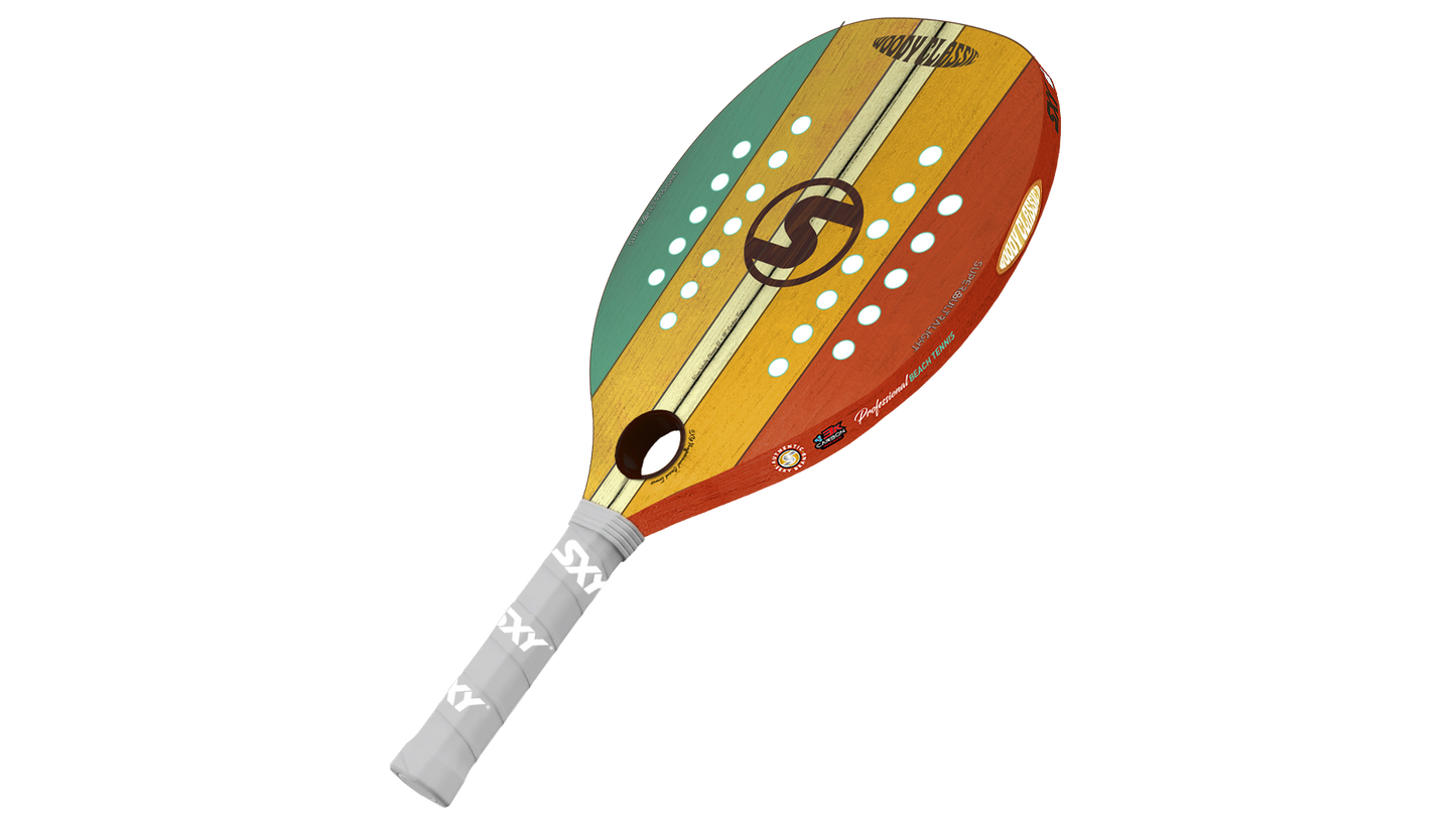 The Woody Classic Pro II Beach Tennis Paddle
