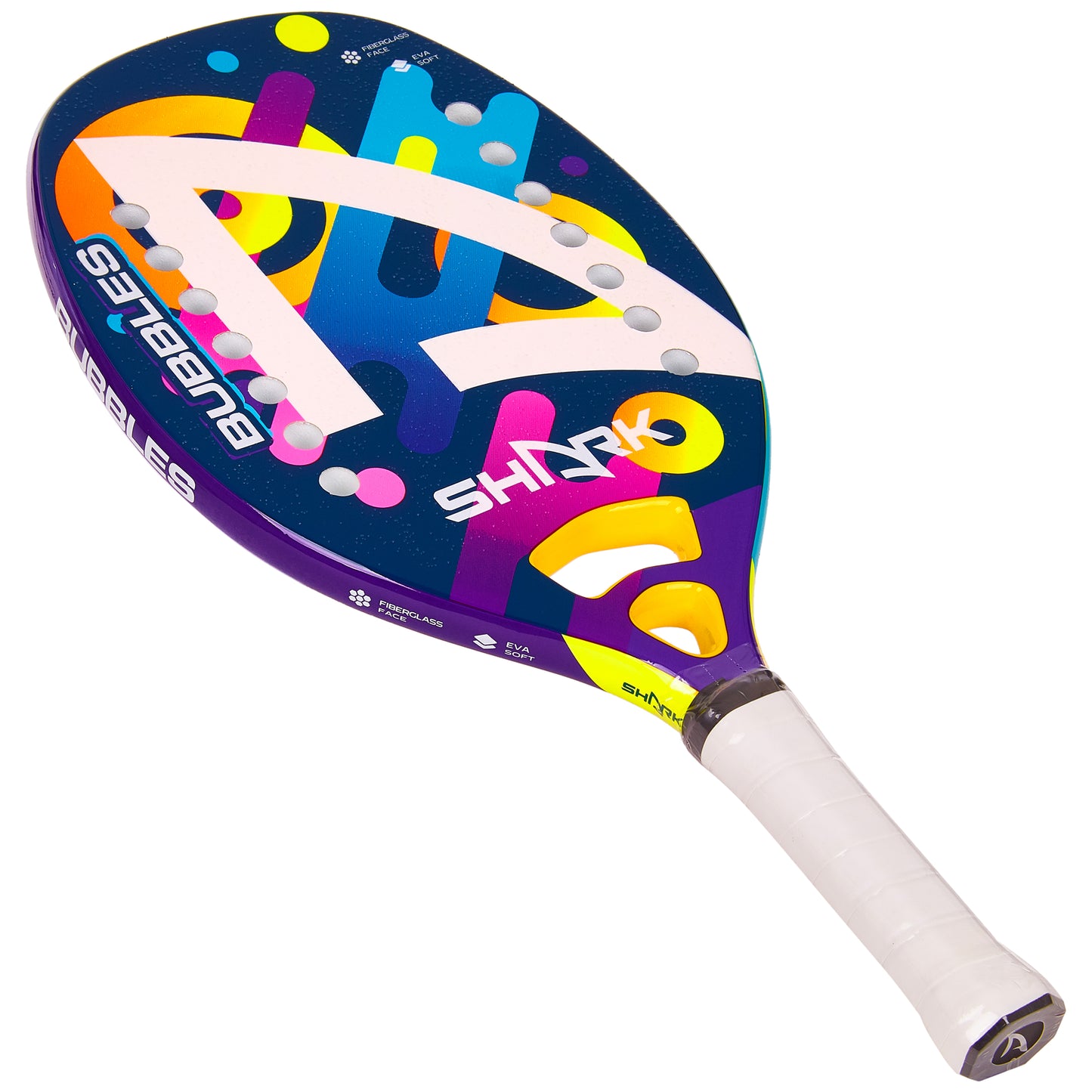 SHARK BUBBLES KIDS BEACH TENNIS RACQUET 2023