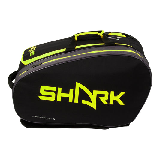 Shark Beach Tennis Bag - Black & Yellow