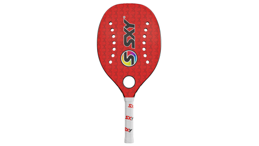Red Hex 𝑮𝑻 Beach Tennis Paddle