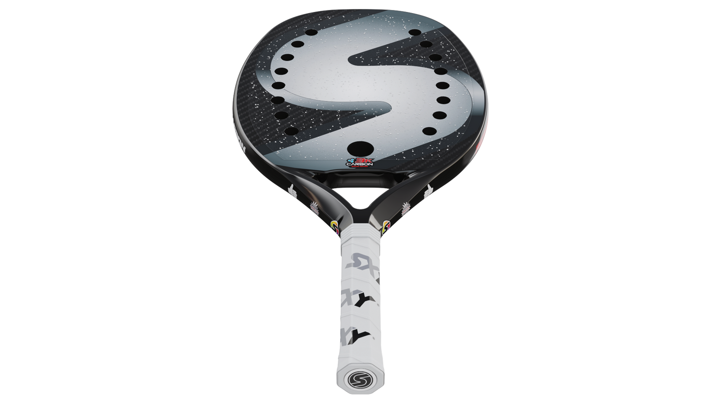 Retro Carbon Beach Tennis Paddle