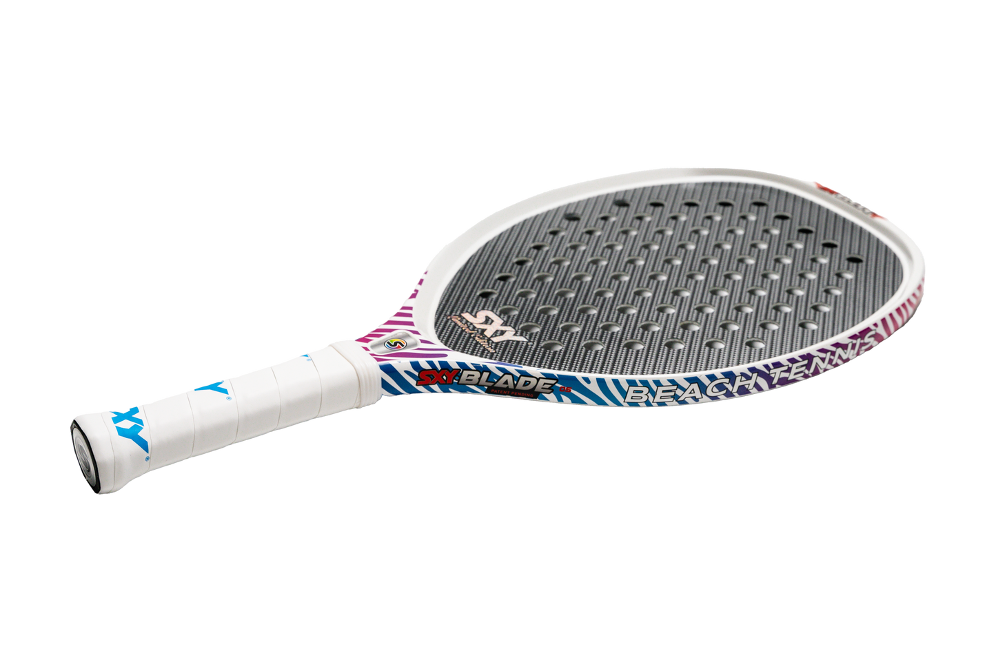 SXY Blade 2.0 Limited Edition Beach Tennis Paddle in Pearl White