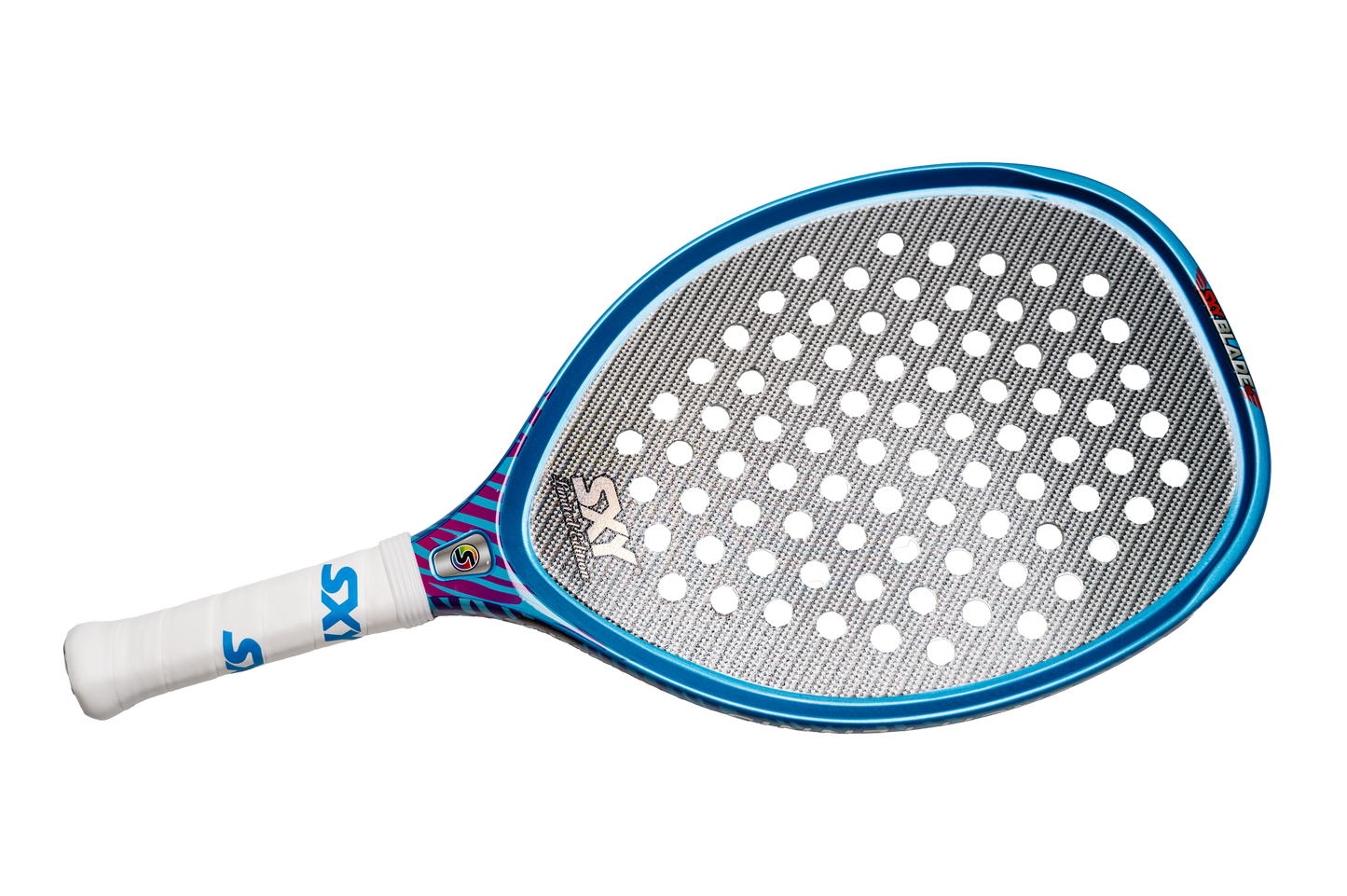 SXY Blade 2.0 Limited Edition Beach Tennis Paddle in Sky Blue Metallic