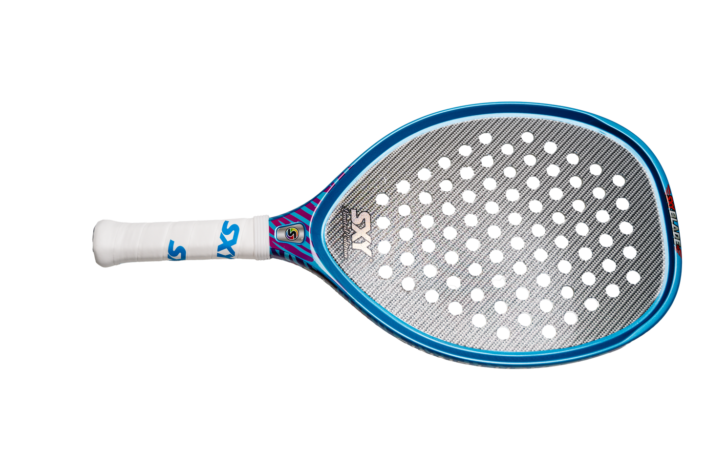 SXY Blade 2.0 Limited Edition Beach Tennis Paddle in Sky Blue Metallic