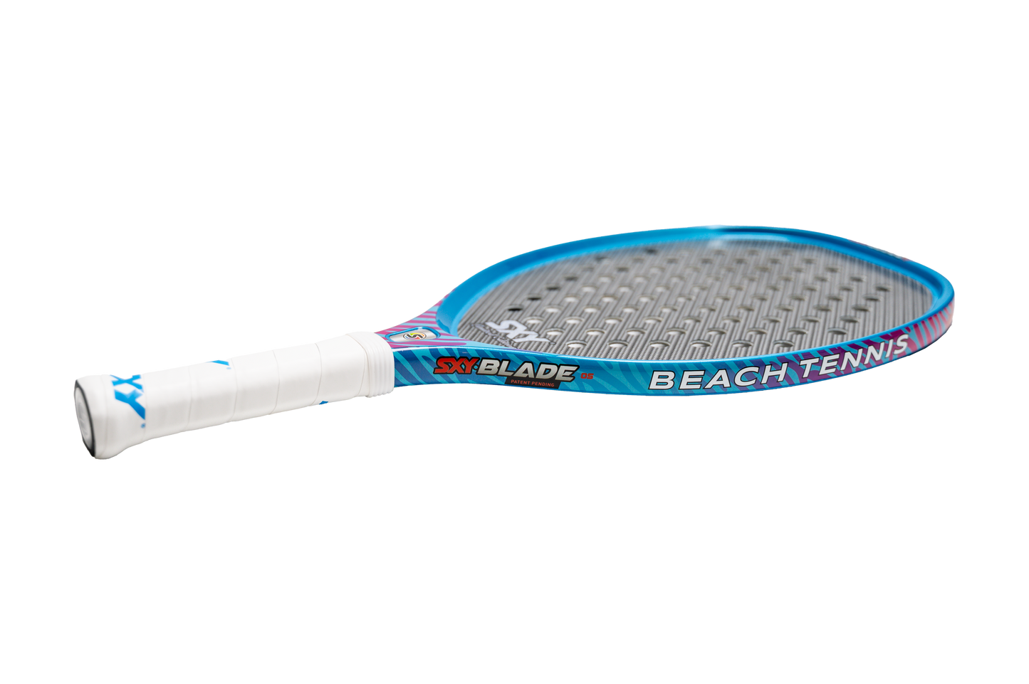 SXY Blade 2.0 Limited Edition Beach Tennis Paddle in Sky Blue Metallic