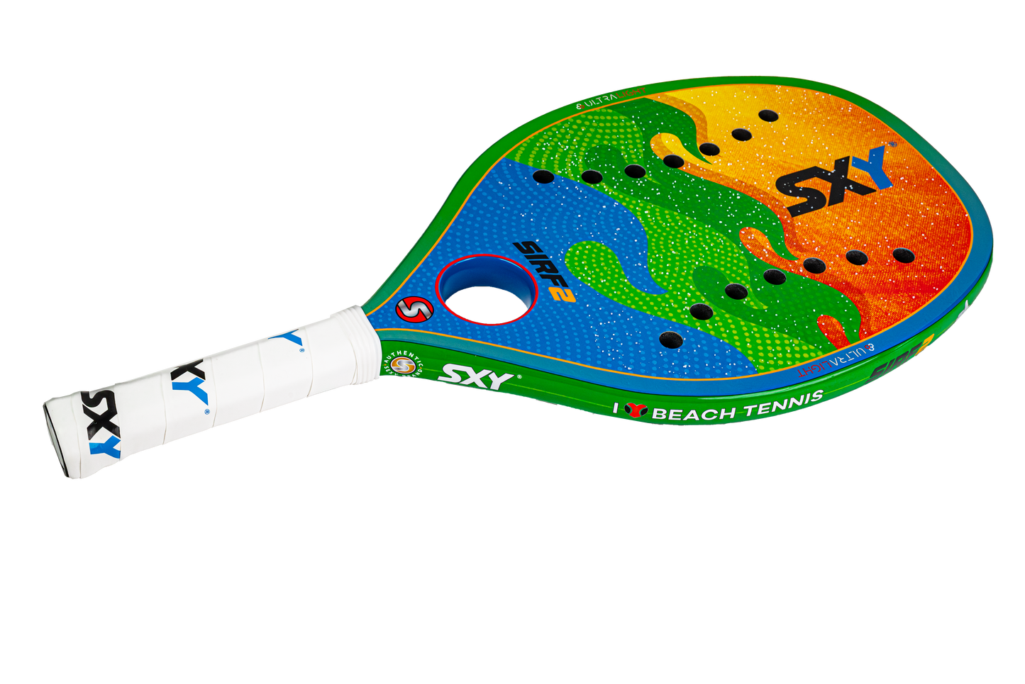 Green Sirf 2 Beach Tennis Paddle