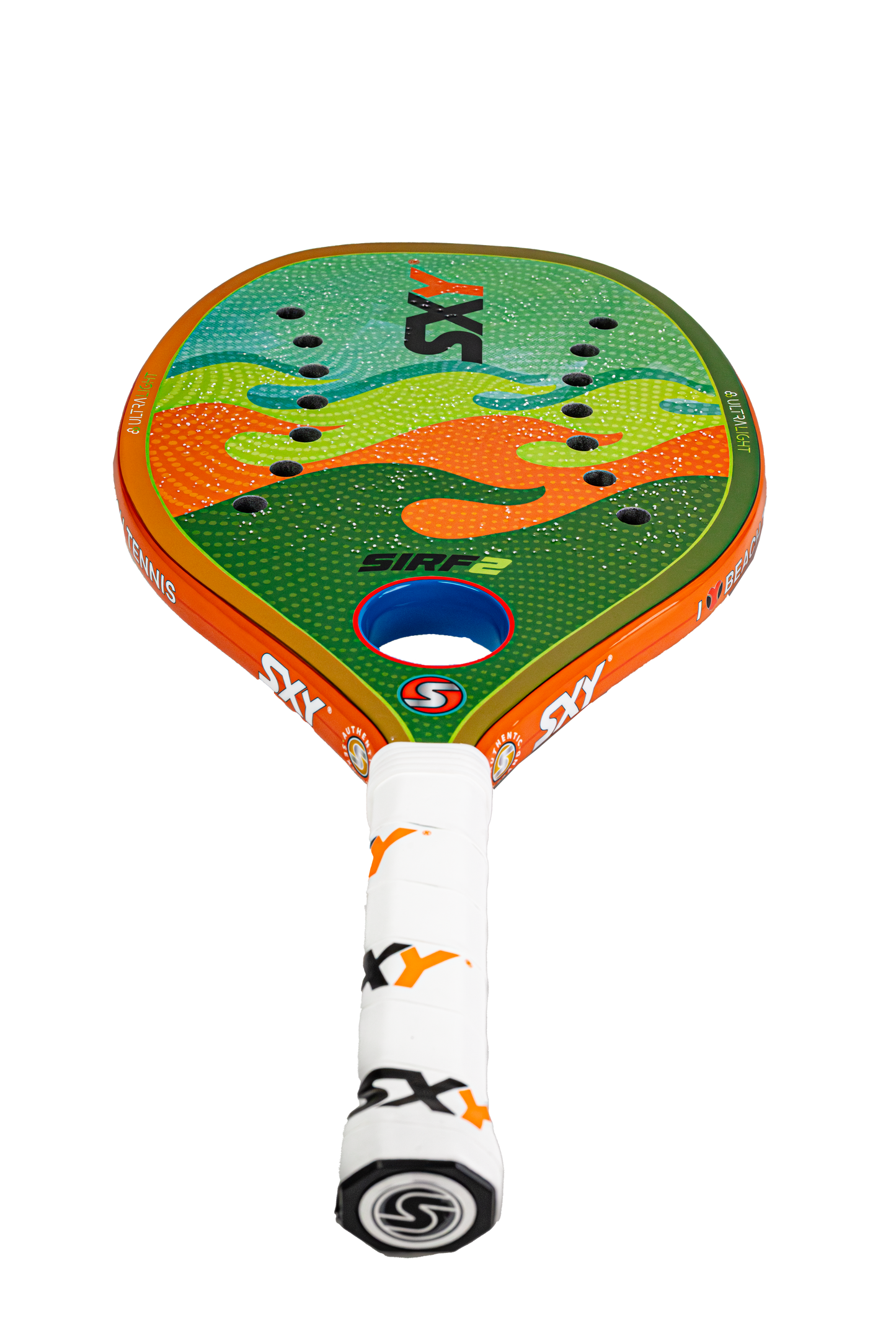 Orange Sirf 2 Beach Tennis Paddle